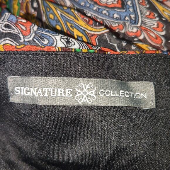 Small Signature Collection paisley boho chic ankle women's dress #4 - Picture 4 of 6